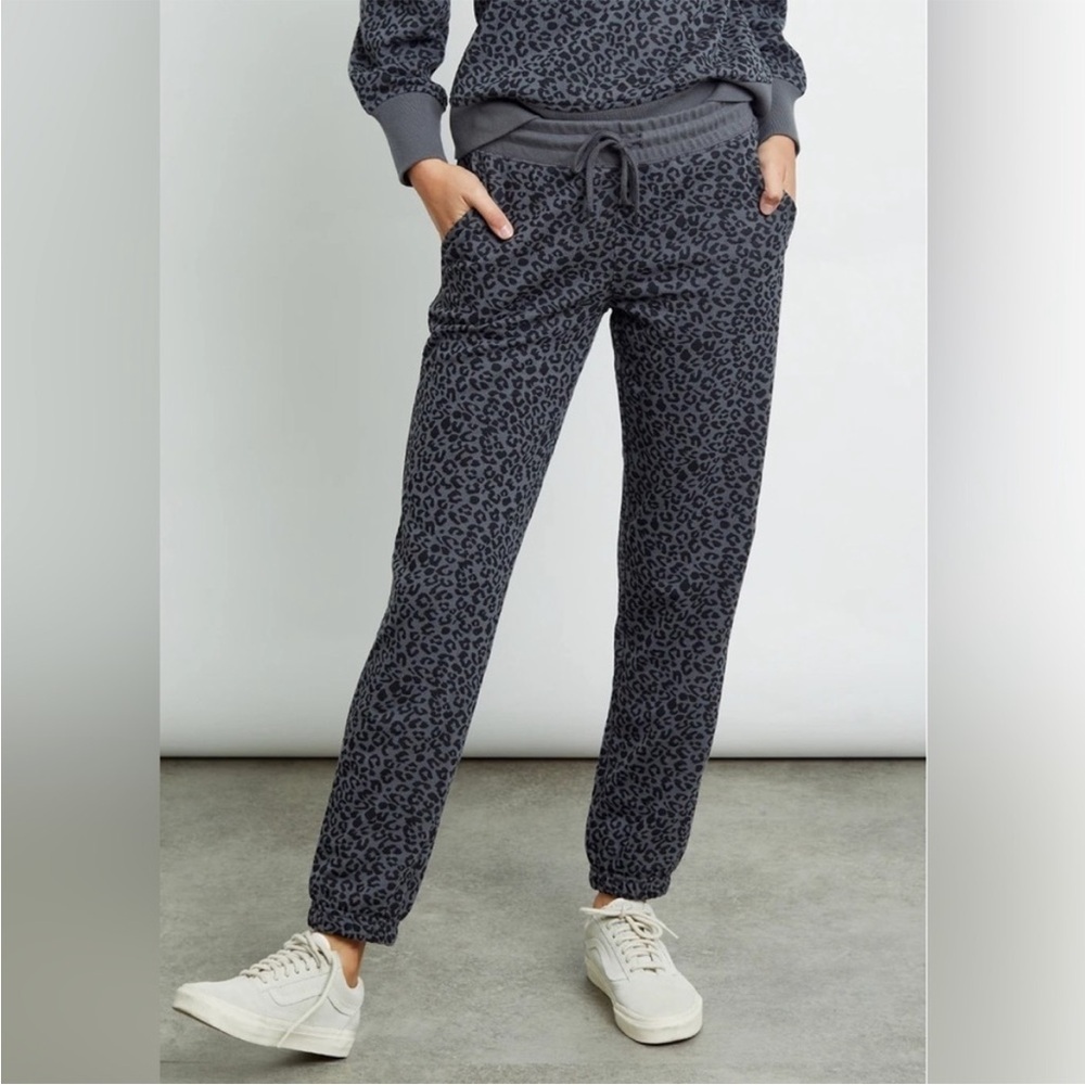 Rails Kingston Charcoal Mini Cheetah Print Joggers - image 7